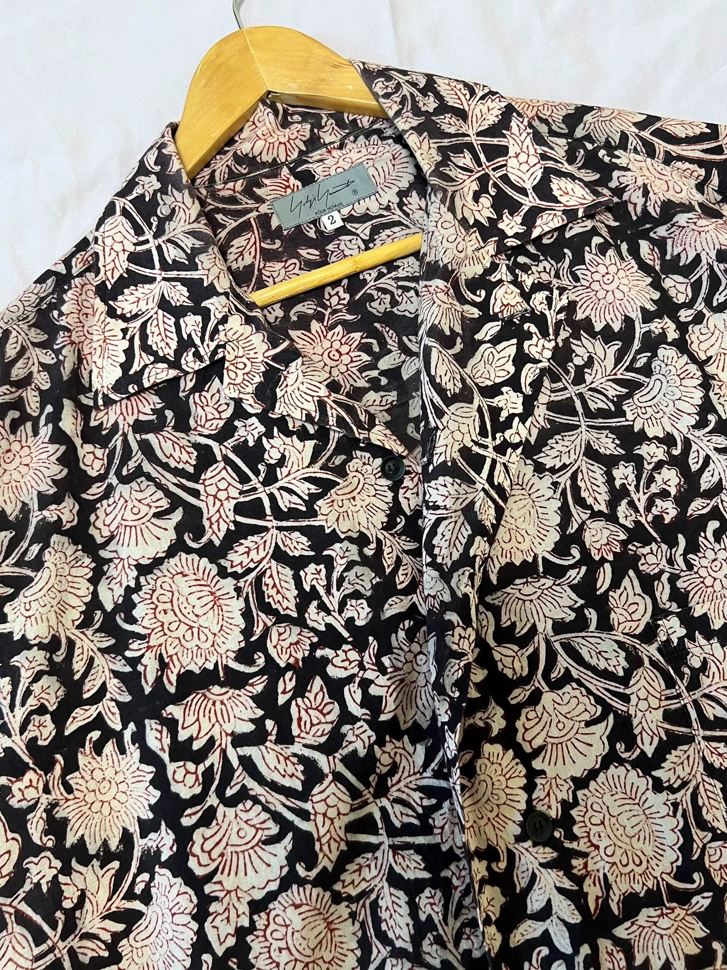 Yohji Yamamoto 22SS All-Over Floral Shirt