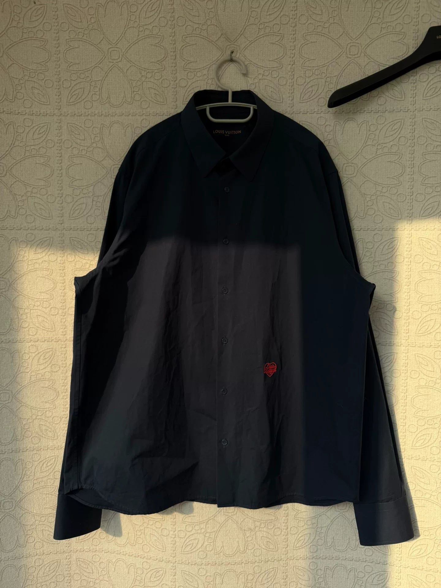 louis vuitton lv x nigo embroidered shirt