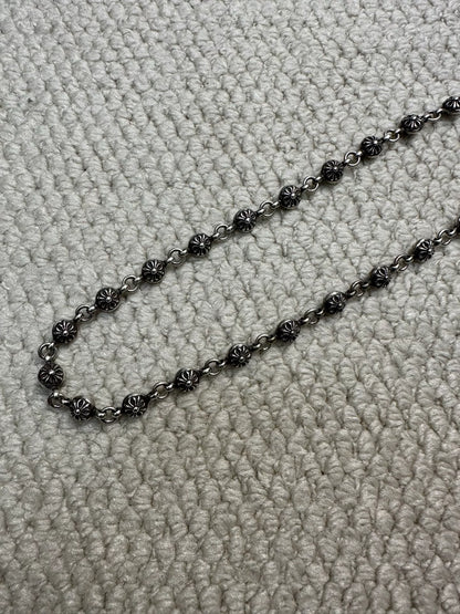 Chrome Hearts Cross Ball Lobster Clasp Chain