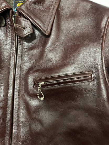 rainbow country vintage leather jacket 1930s