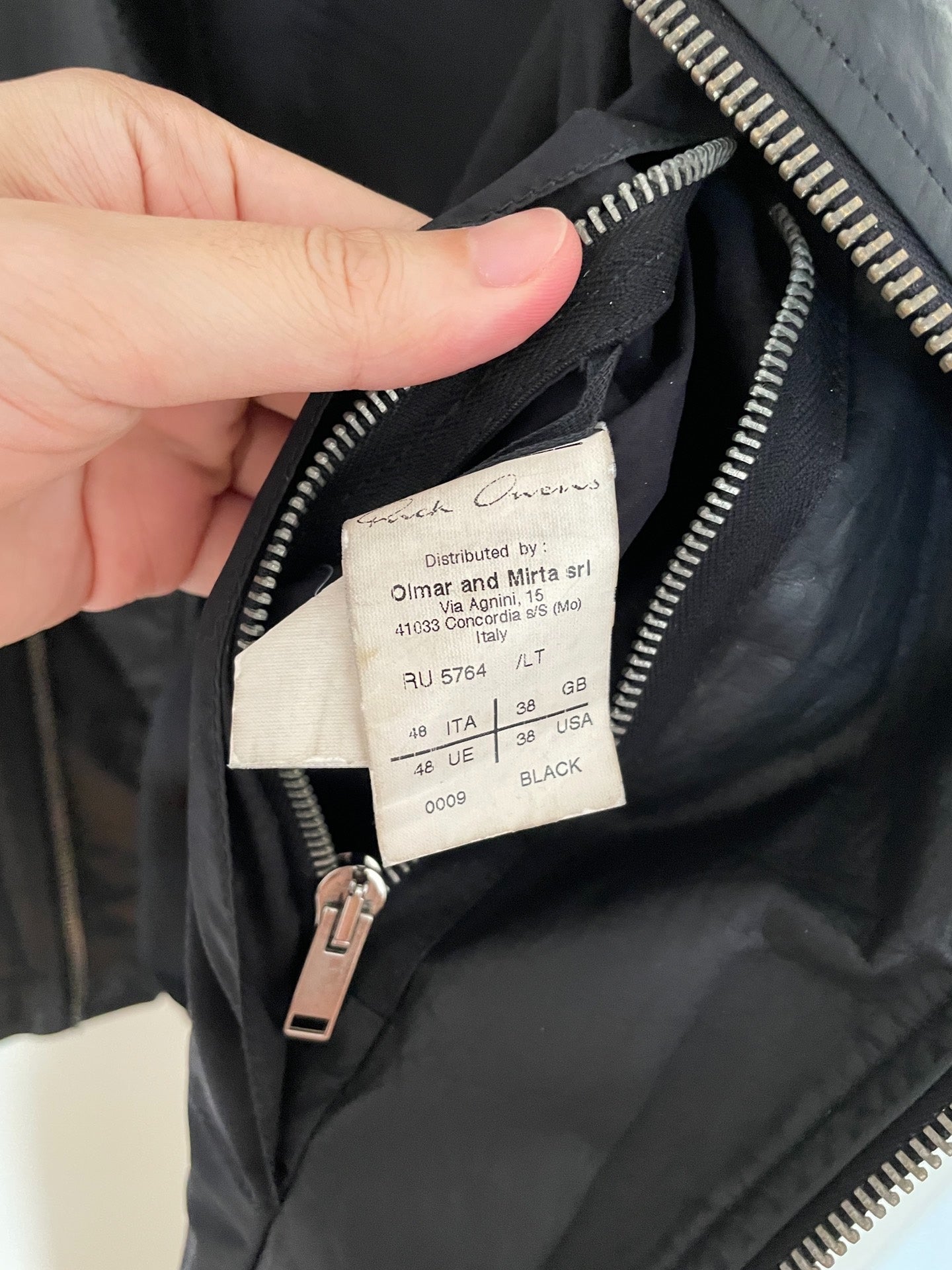 Rick Owens Stooges Leather Jacket