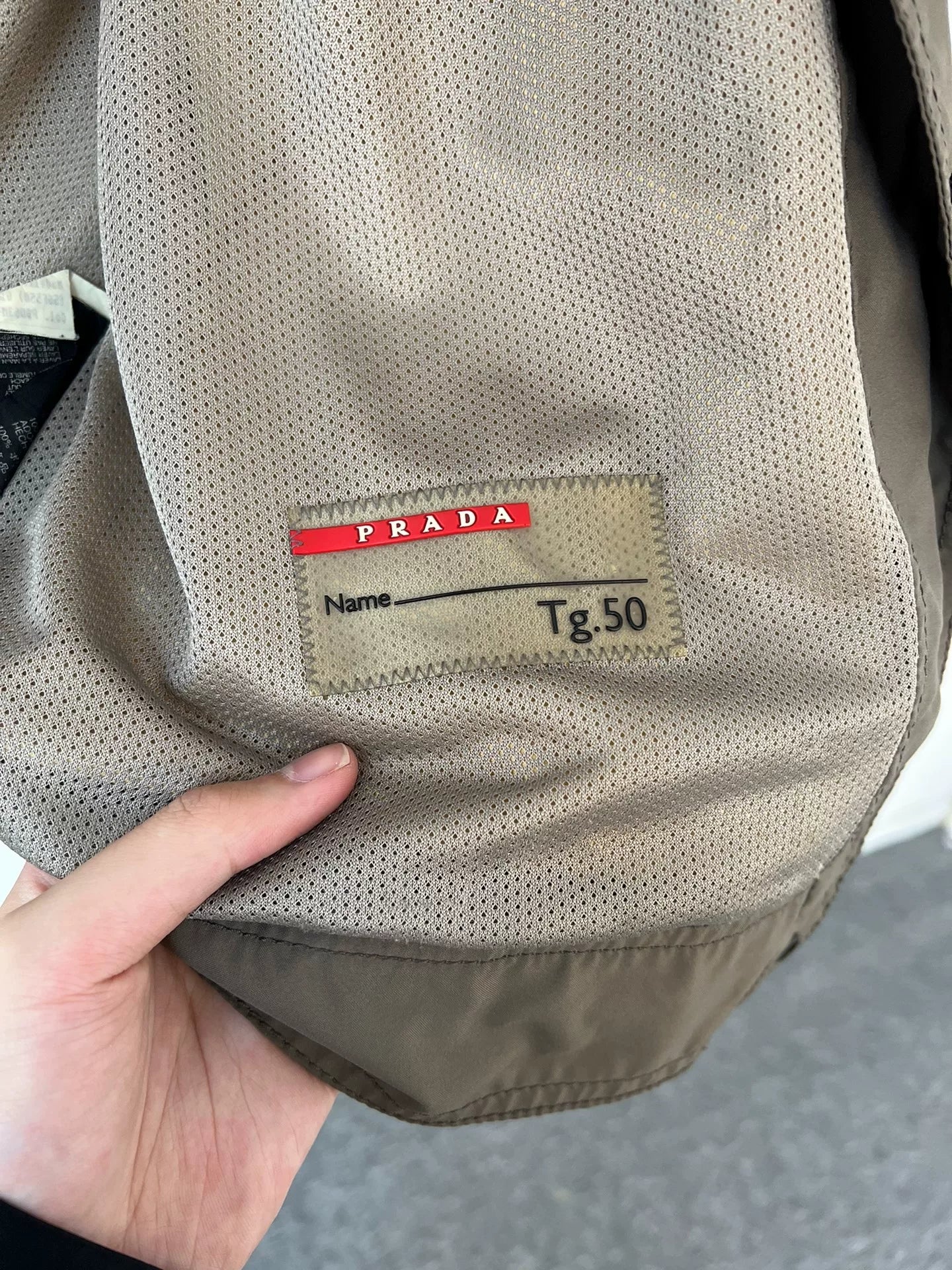 Prada vintage Sports Jacket with Details