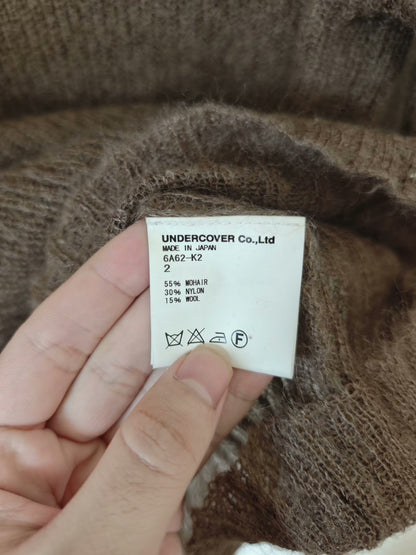 Undercover 06AW Guruguru Insect Mohair Sweater
