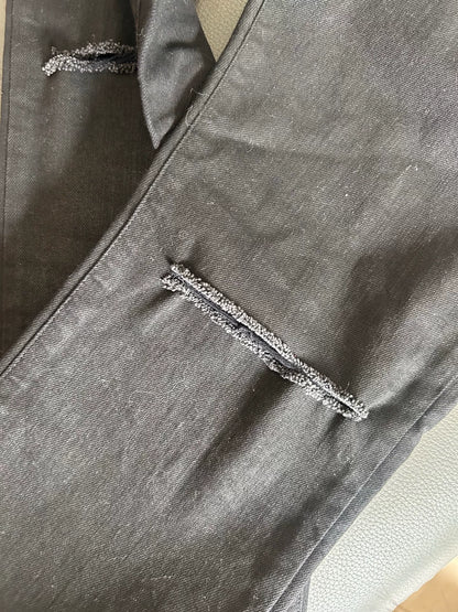 Saint Laurent Black Denim Skinny Pants