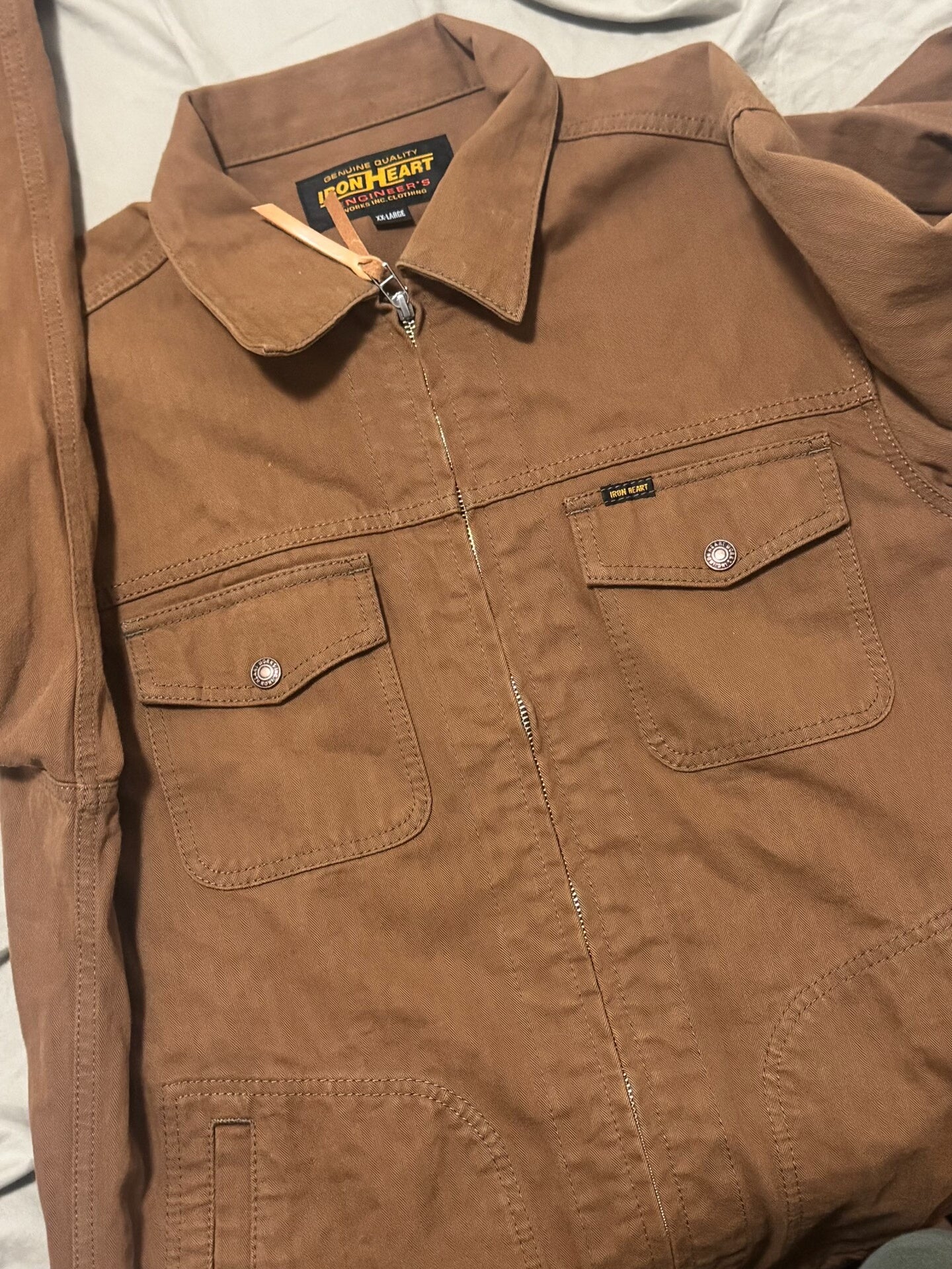 Iron Heart Herringbone Jacket XXL