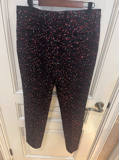 Saint Laurent Sequin Trousers