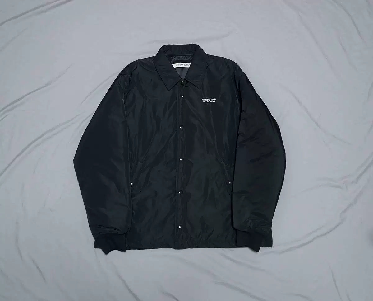 undercover coach jacket with red collar