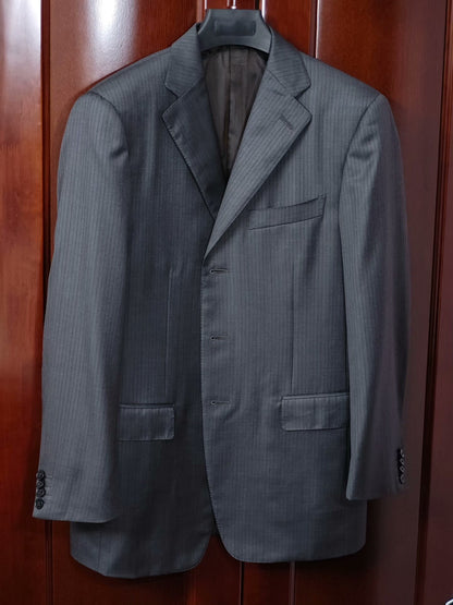 Zegna Trofeo Wool Silk Linen Suit