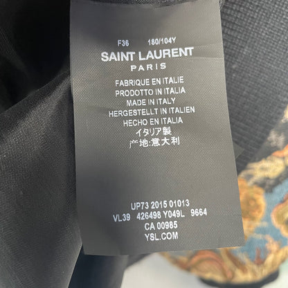 Saint Laurent Lion Cheetah Print Jacket