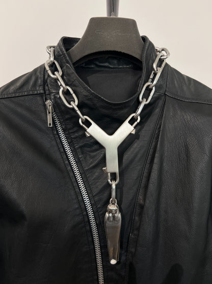 Rick Owens RO Pharaoh Coffin Triangle Necklace