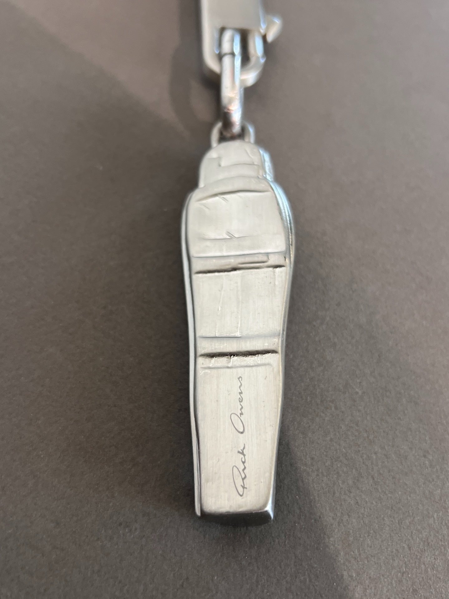 Rick Owens RO Pharaoh Coffin Triangle Necklace