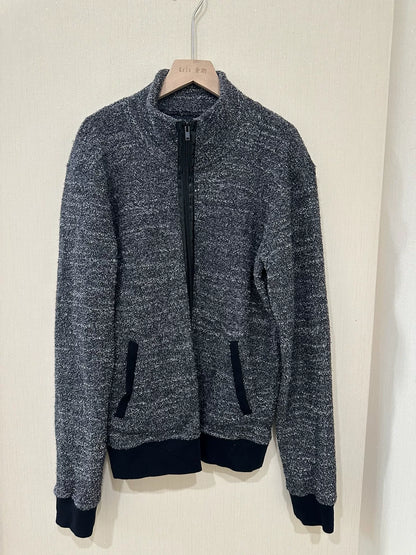 Maison Margiela Knit Zip Cardigan Sweater