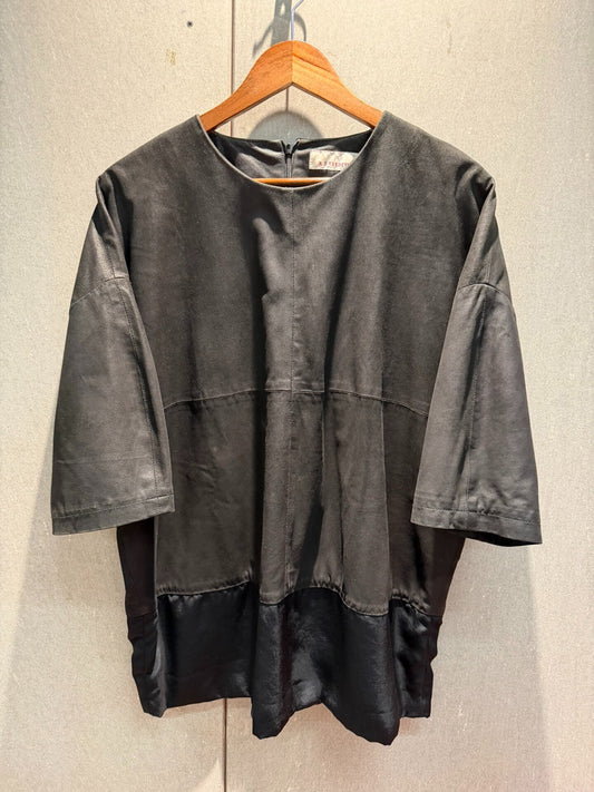 A.F. Vandevorst Leather Nurse Shirt