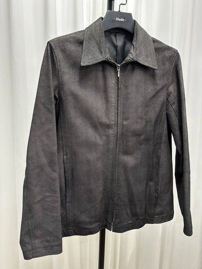 Yohji Yamamoto Black Pigskin Jacket