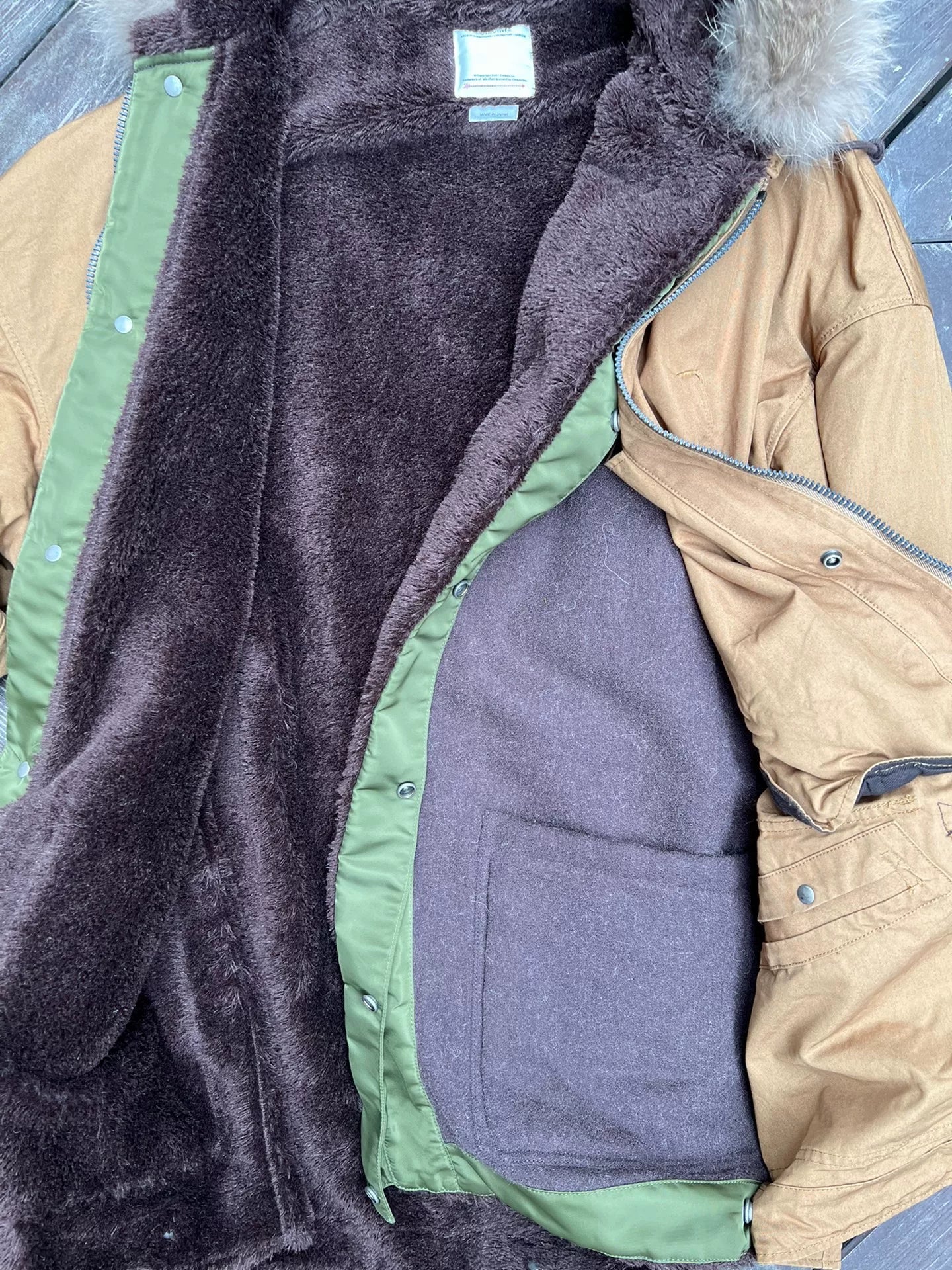 VISVIM COLD BAY PARKA