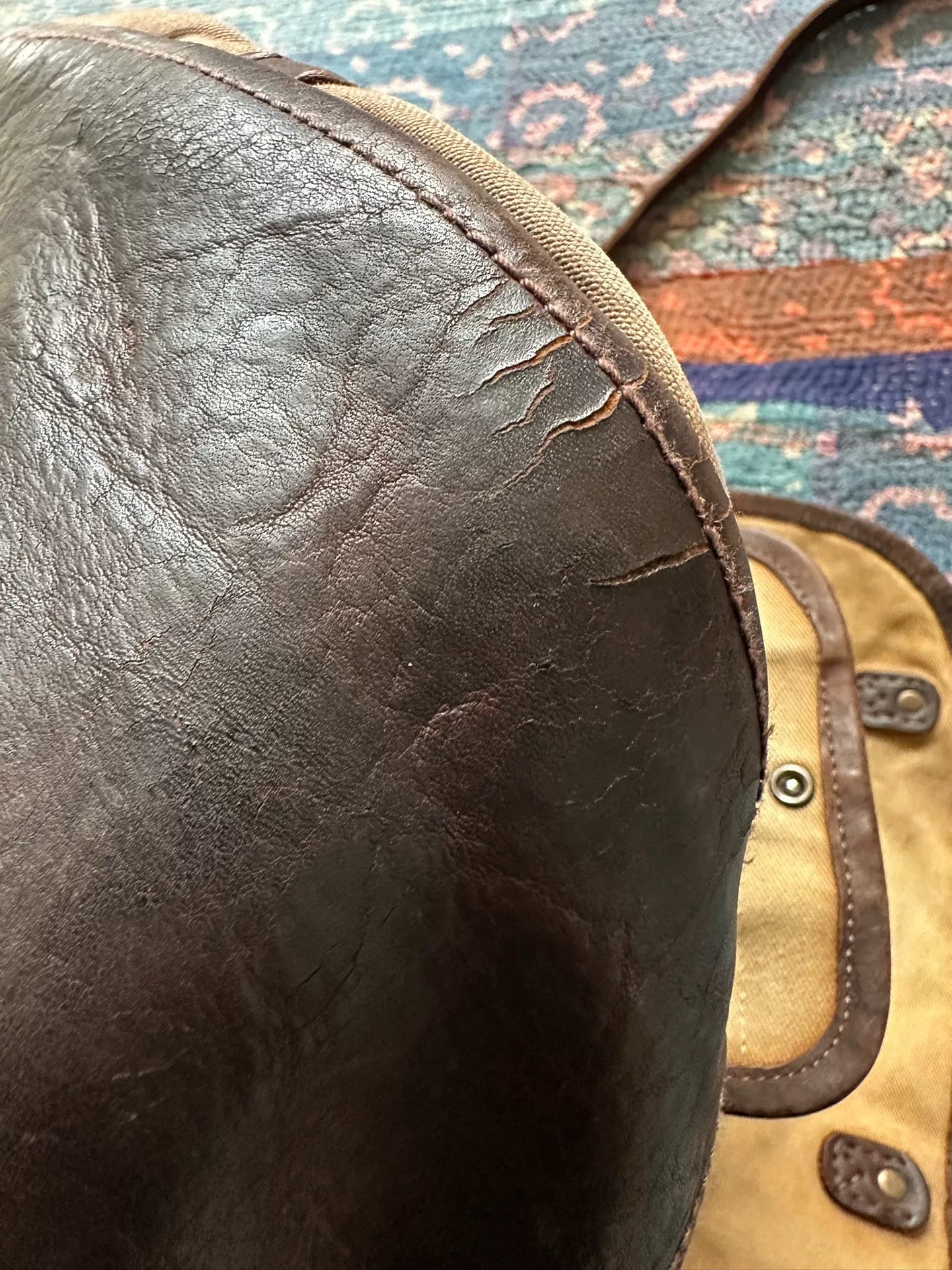 rrl messenger bag with shoulder strap