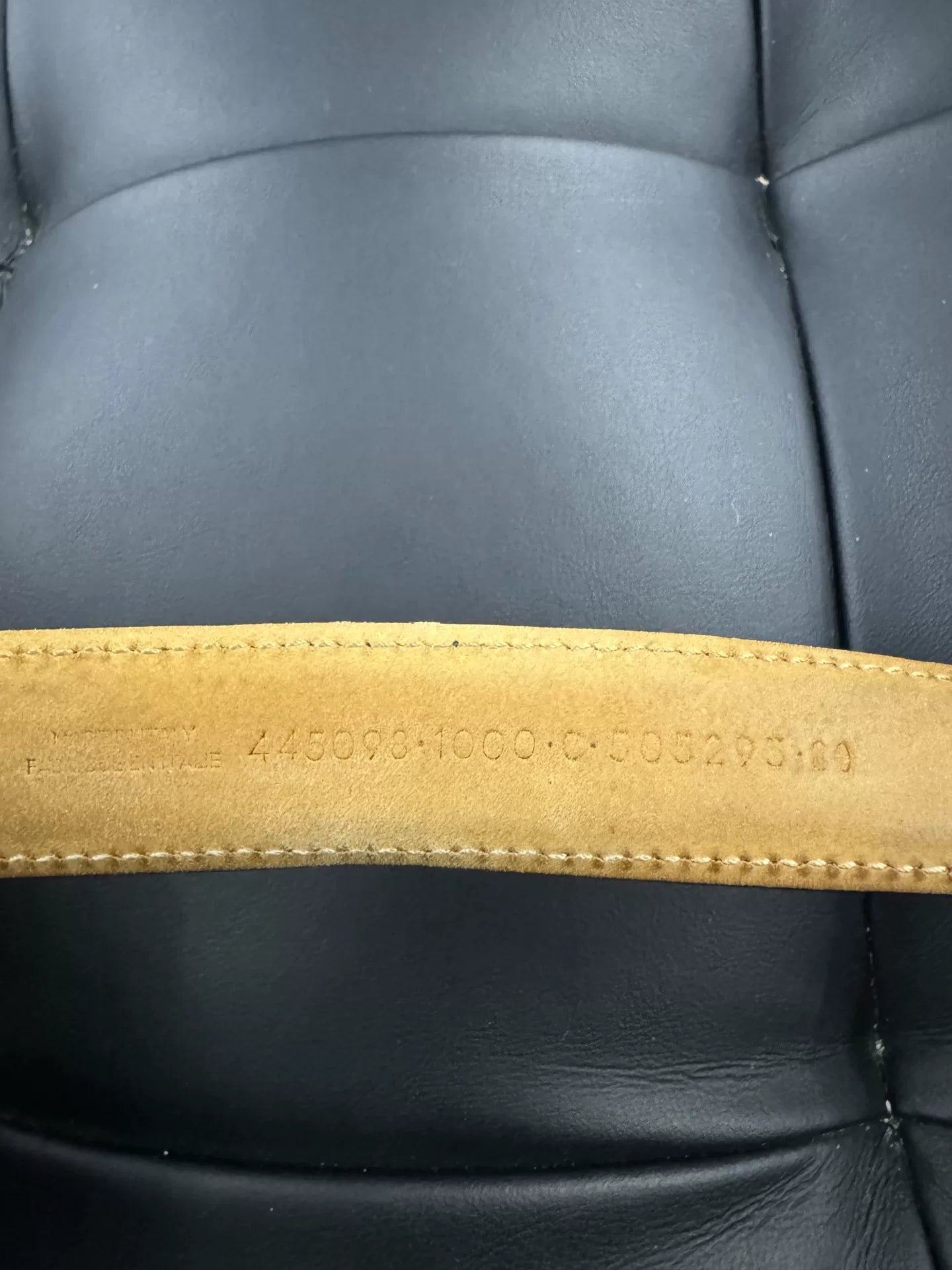 Balenciaga Leather Waist Belt in Orange