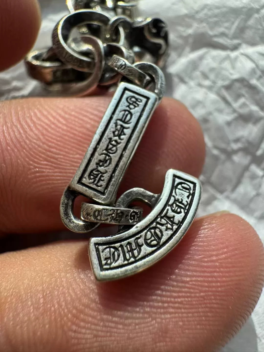Chrome Hearts Paper Chain Bracelet