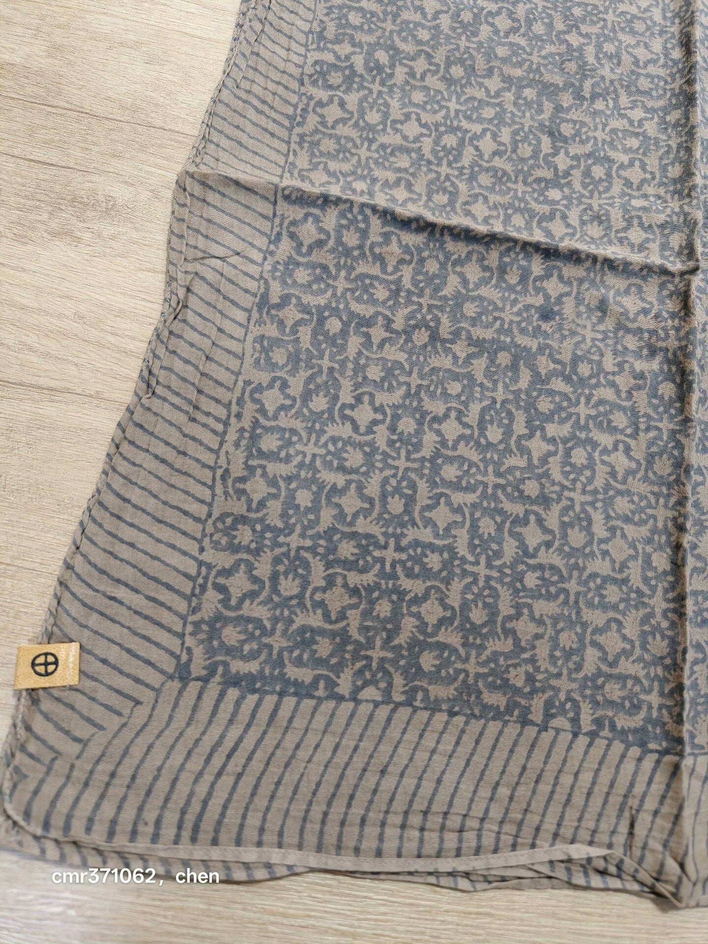 VISVIM 14AW NATURAL DYE STOLE