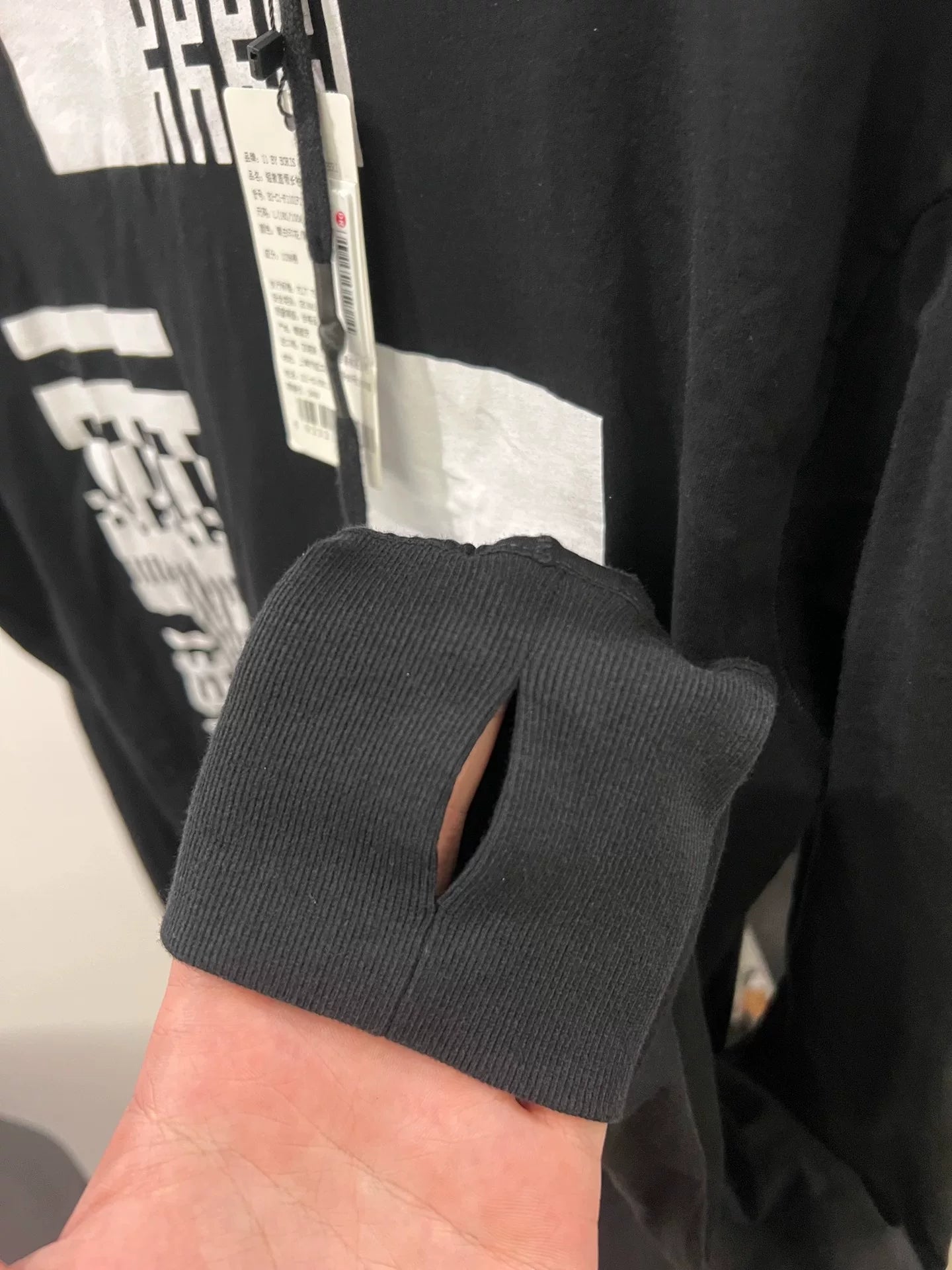 Boris Bidjan Saberi 11by BBS Long-Sleeve T-Shirt