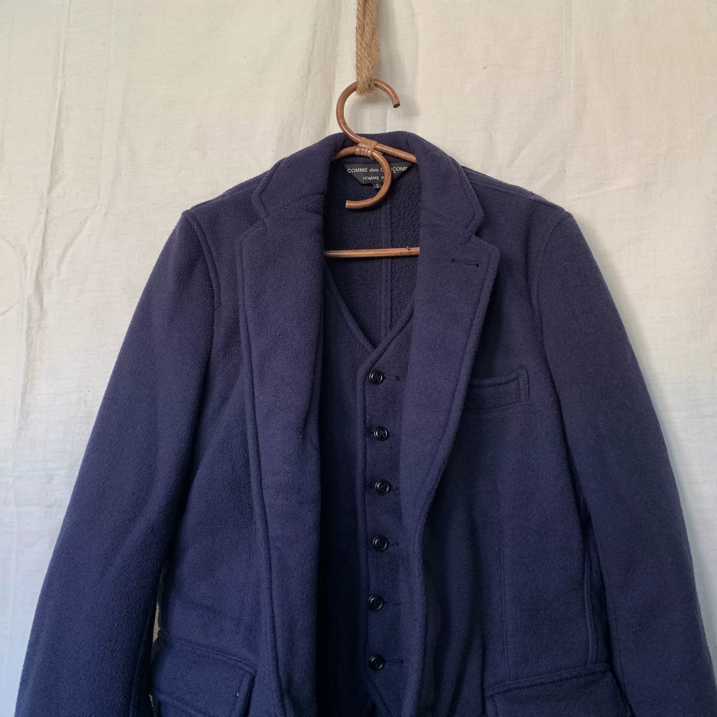 Comme des Garcons Homme Plus 01AW Fleece Suit Jacket