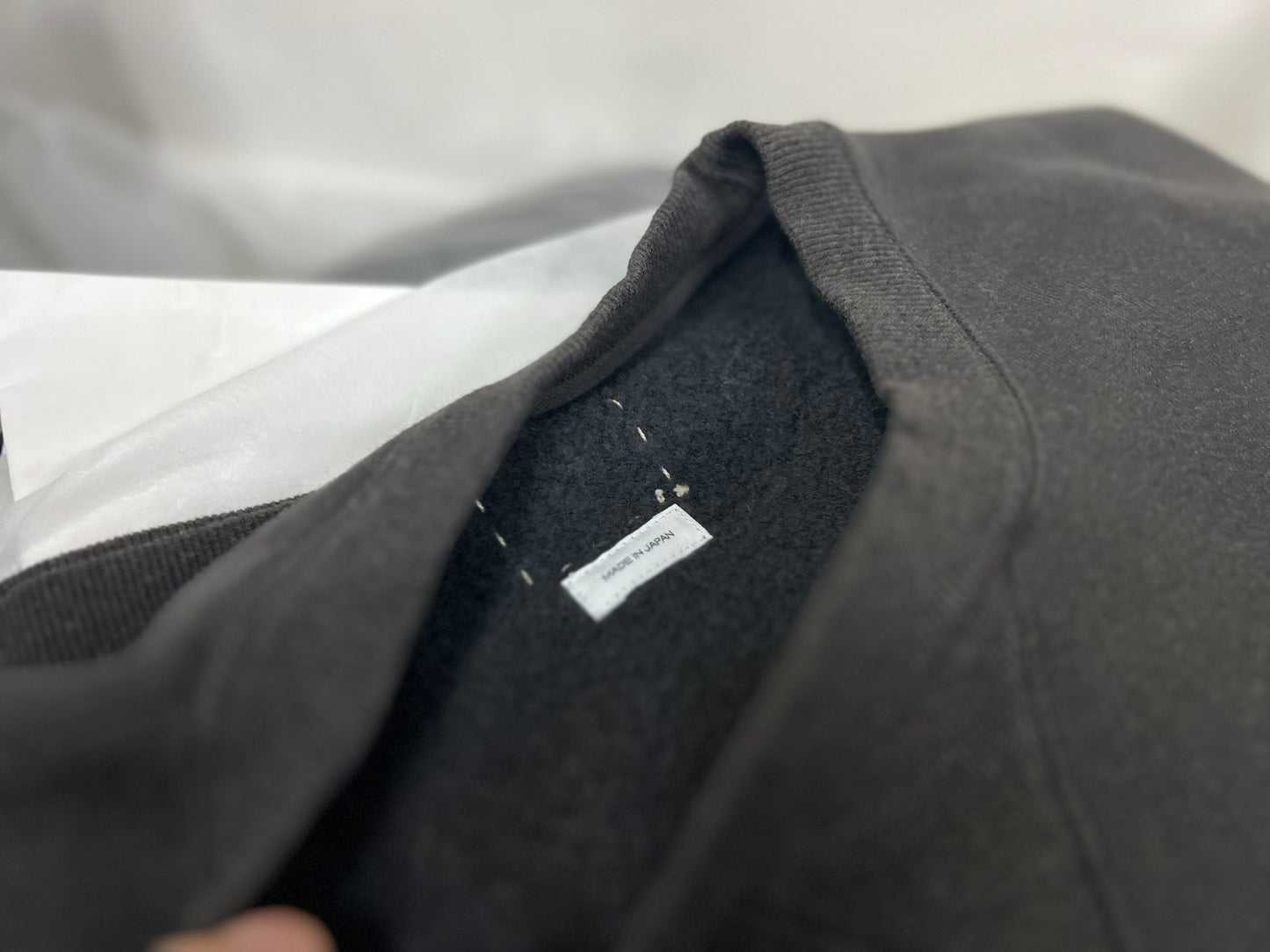 VISVIM JUMBO SB SWEAT (FINE WOOL)