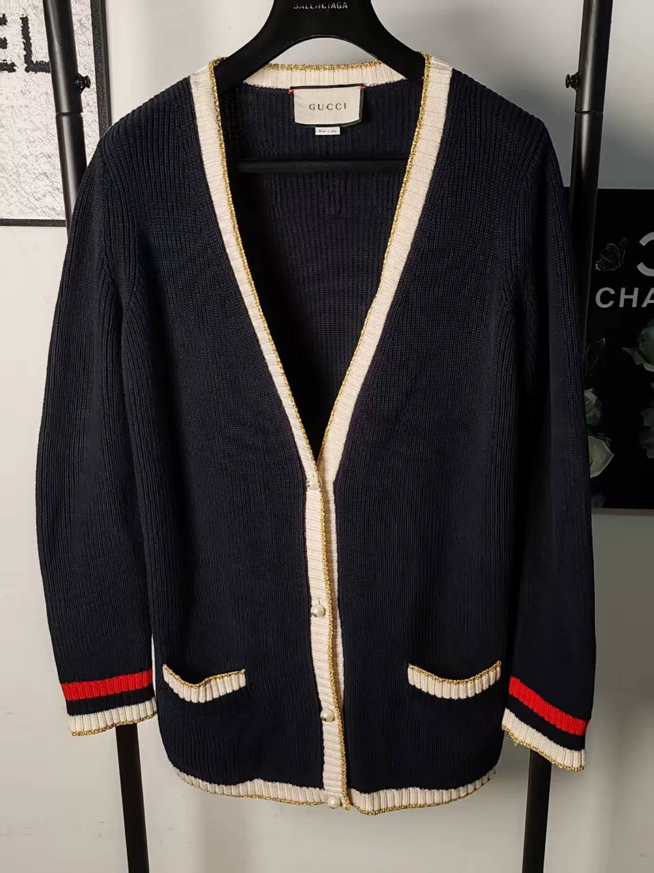 Authentic Gucci Cardigan Sweater Jacket