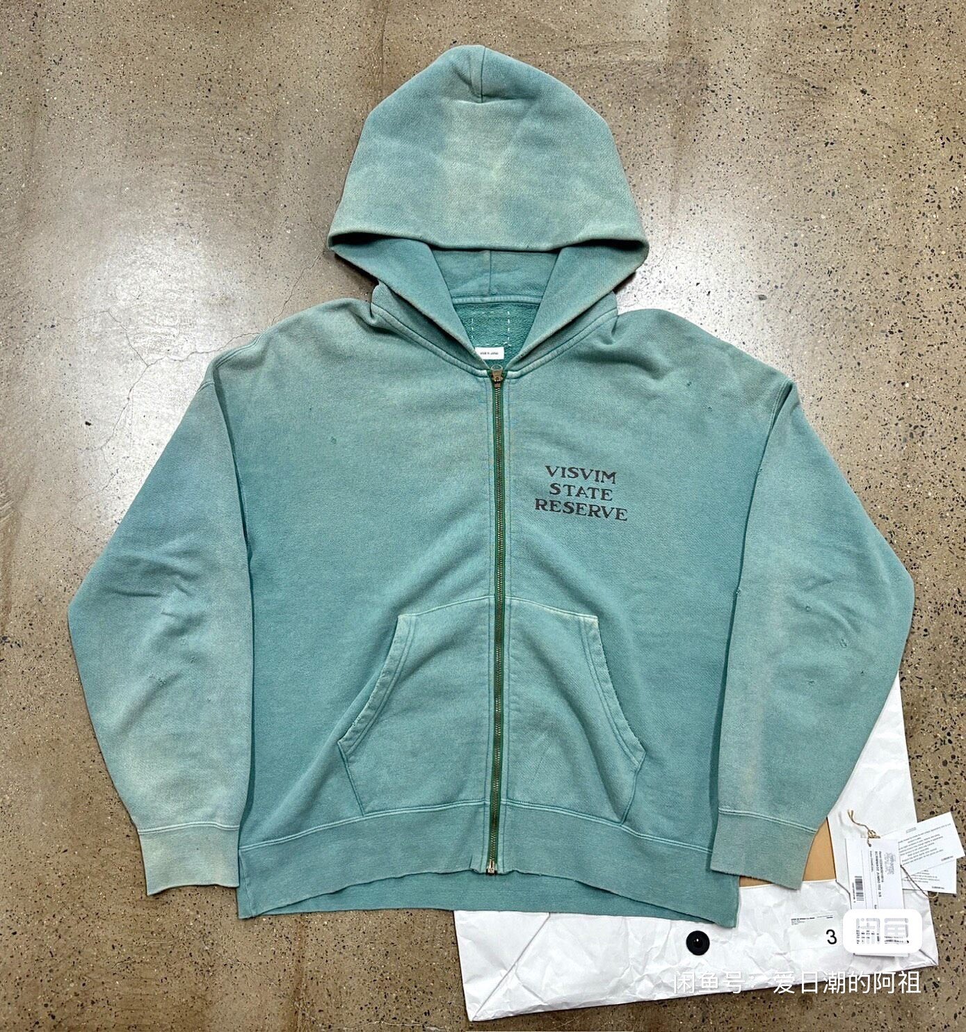 VISVIM 24AW JUMBO SB HOODIE F.Z.