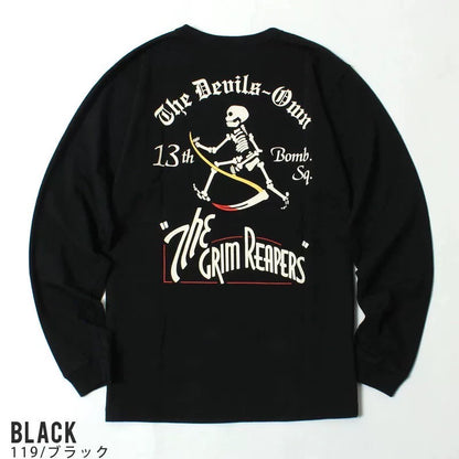 Buzz Rickson's Military Bomber Print Cotton T-Shirt
