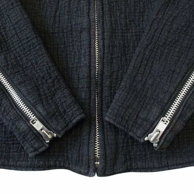 Porter Classic x WOLFS HEAD Sashiko Biker Jacket