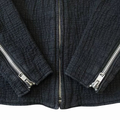 Porter Classic x WOLFS HEAD Sashiko Biker Jacket