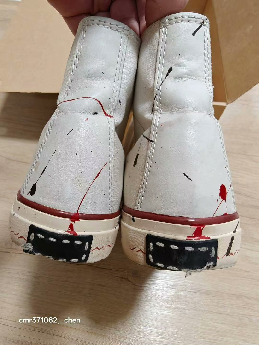 VISVIM 19 ICT SKAGWAY Ink High-Top Shoes