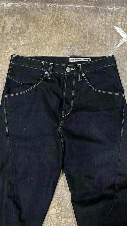 Vintage Levi's 2000s Engineered Cinch Back Jeans
