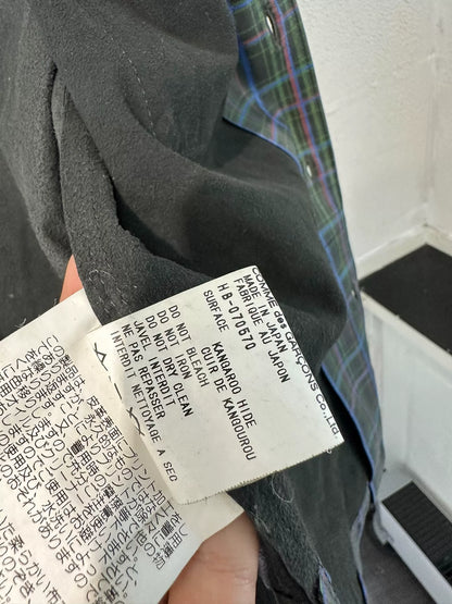 Comme des Garcons Plaid Shirt Jacket