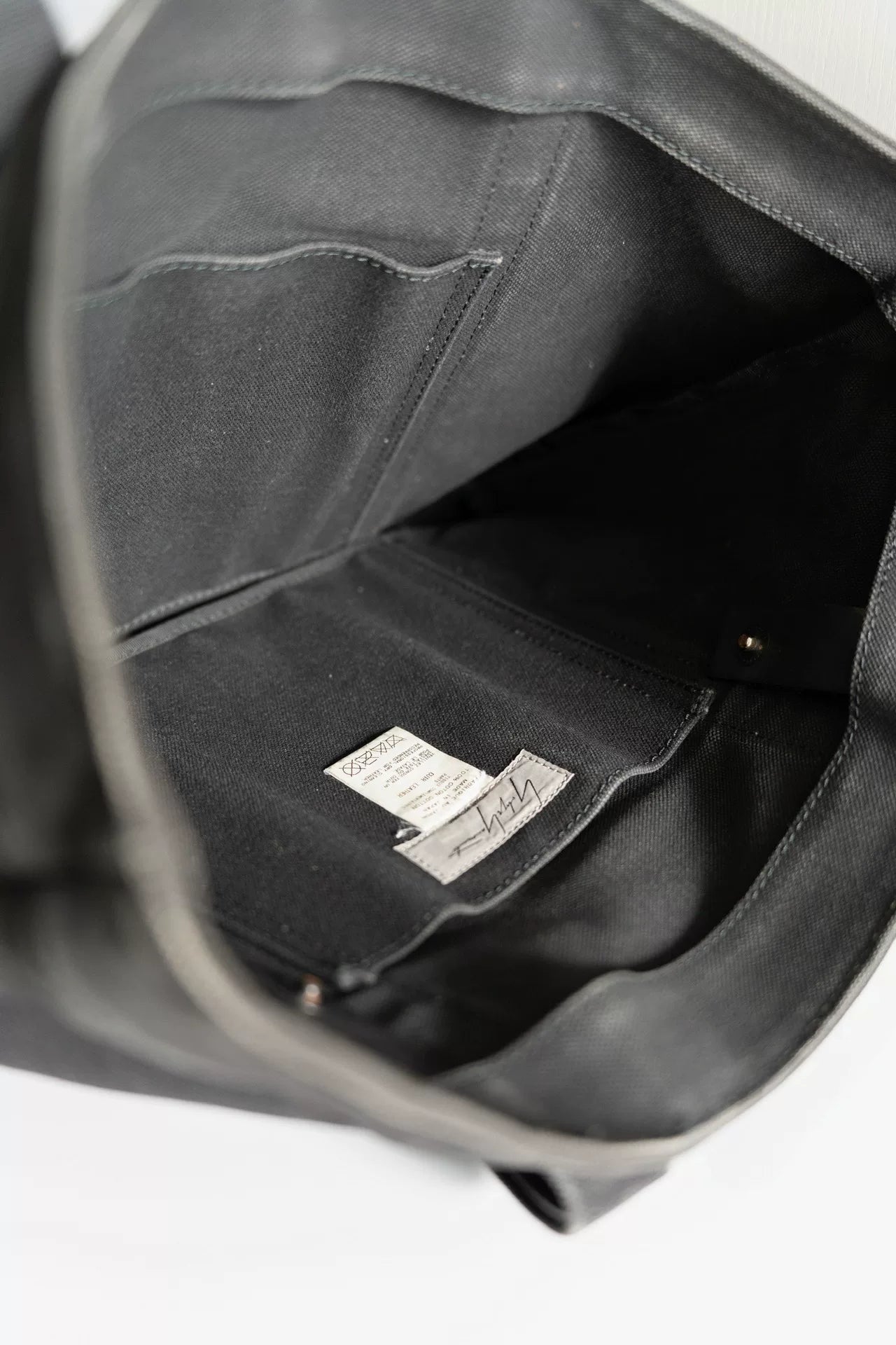 Yohji Yamamoto Leather Tote Bag