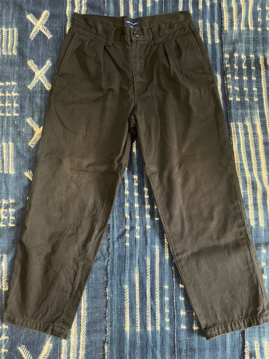 descendant DC-3 twill trousers in black