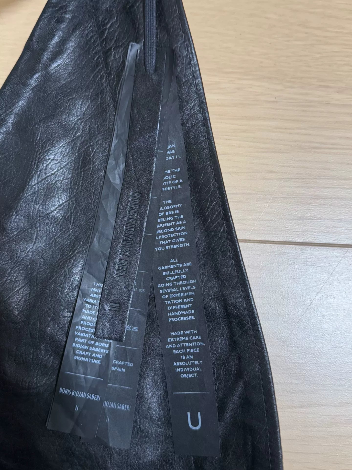 Boris Bidjan Saberi SS19 Vest Bag
