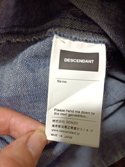 Descendant 18aw Denim Shirt
