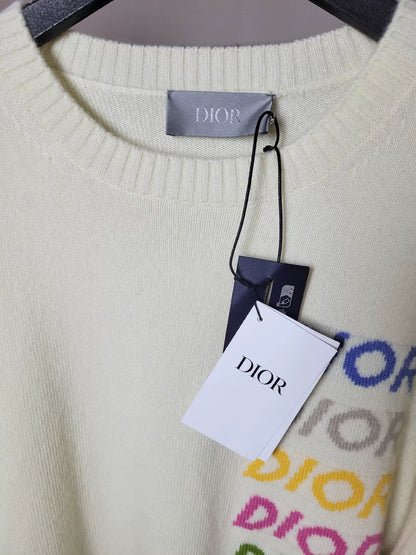 Dior Rainbow Logo Sweater