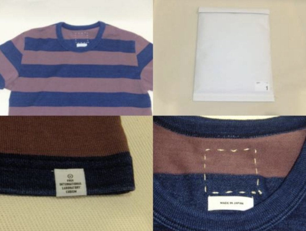 VISVIM BIG BORDER S/S Tee
