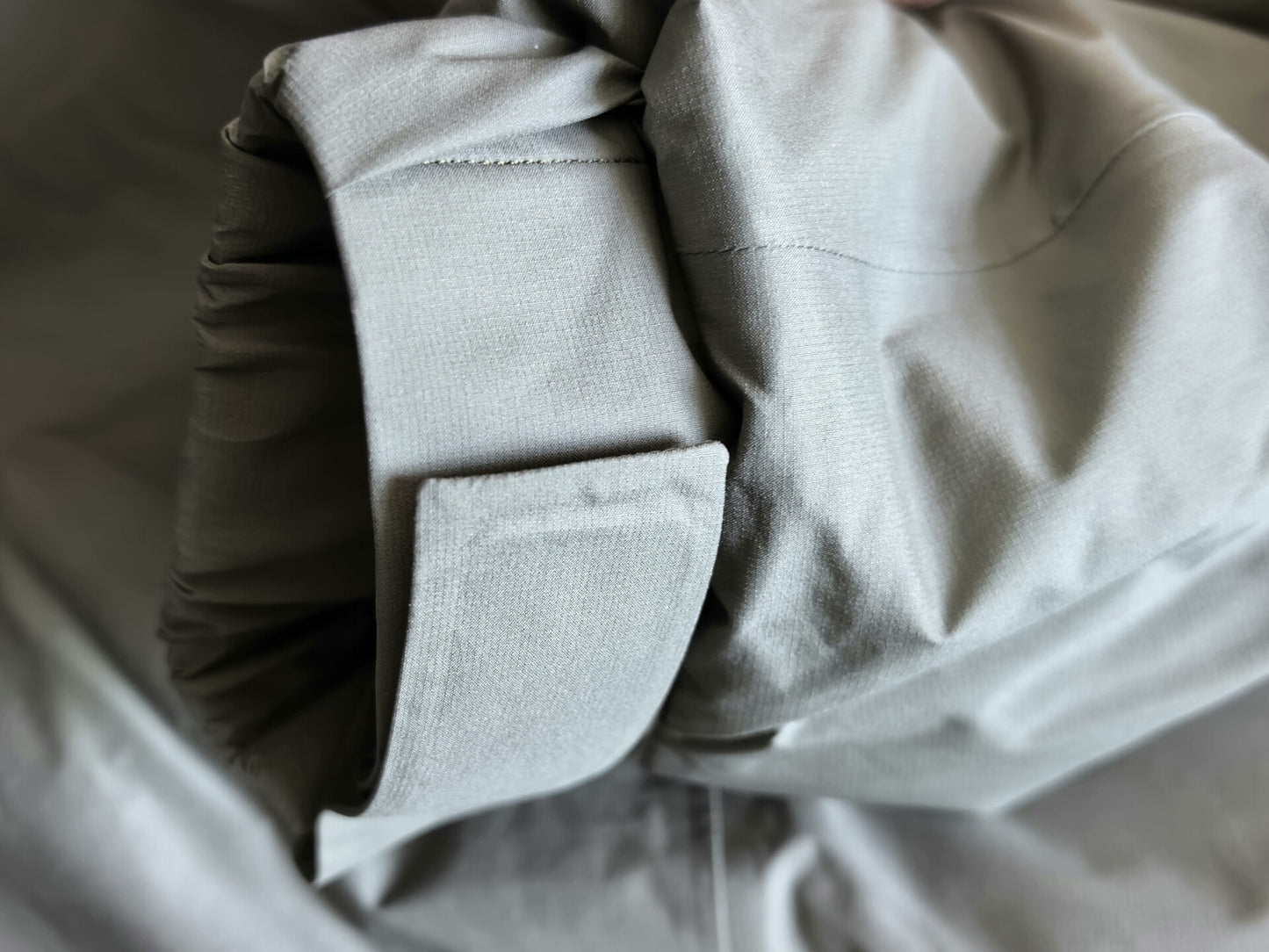 hyke pertex puff parka size 5 rare