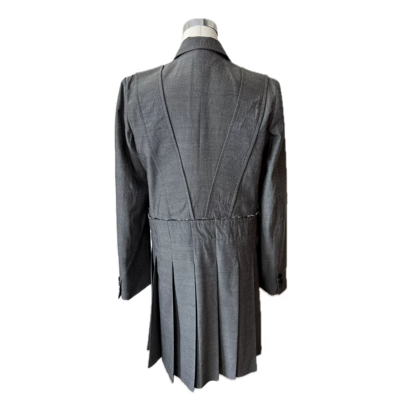 Comme des Garçons Pleated Panel Trench Coat
