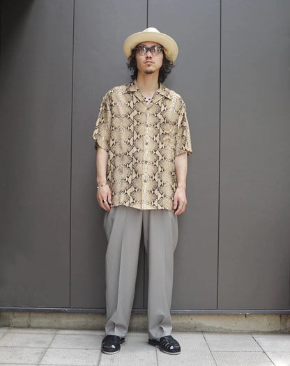 WACKO MARIA Python Hawaiian Shirt