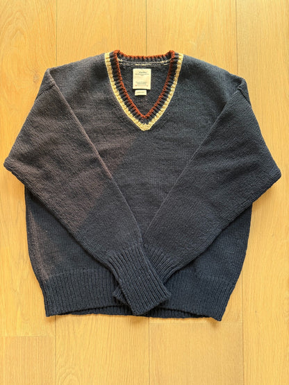 VISVIM 25AW College V-Neck Knit