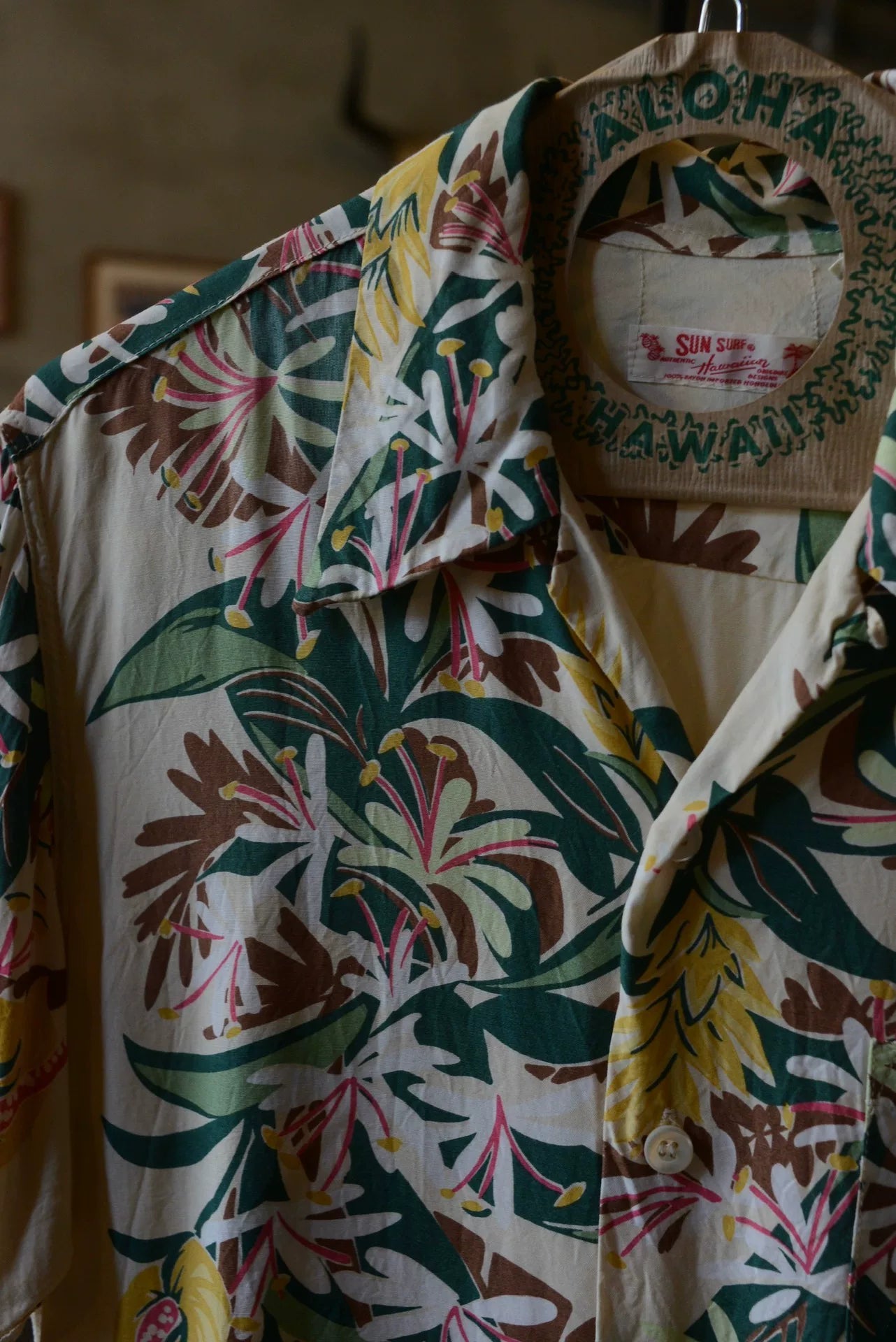 SunSurf Rayon Aloha Made in Japan