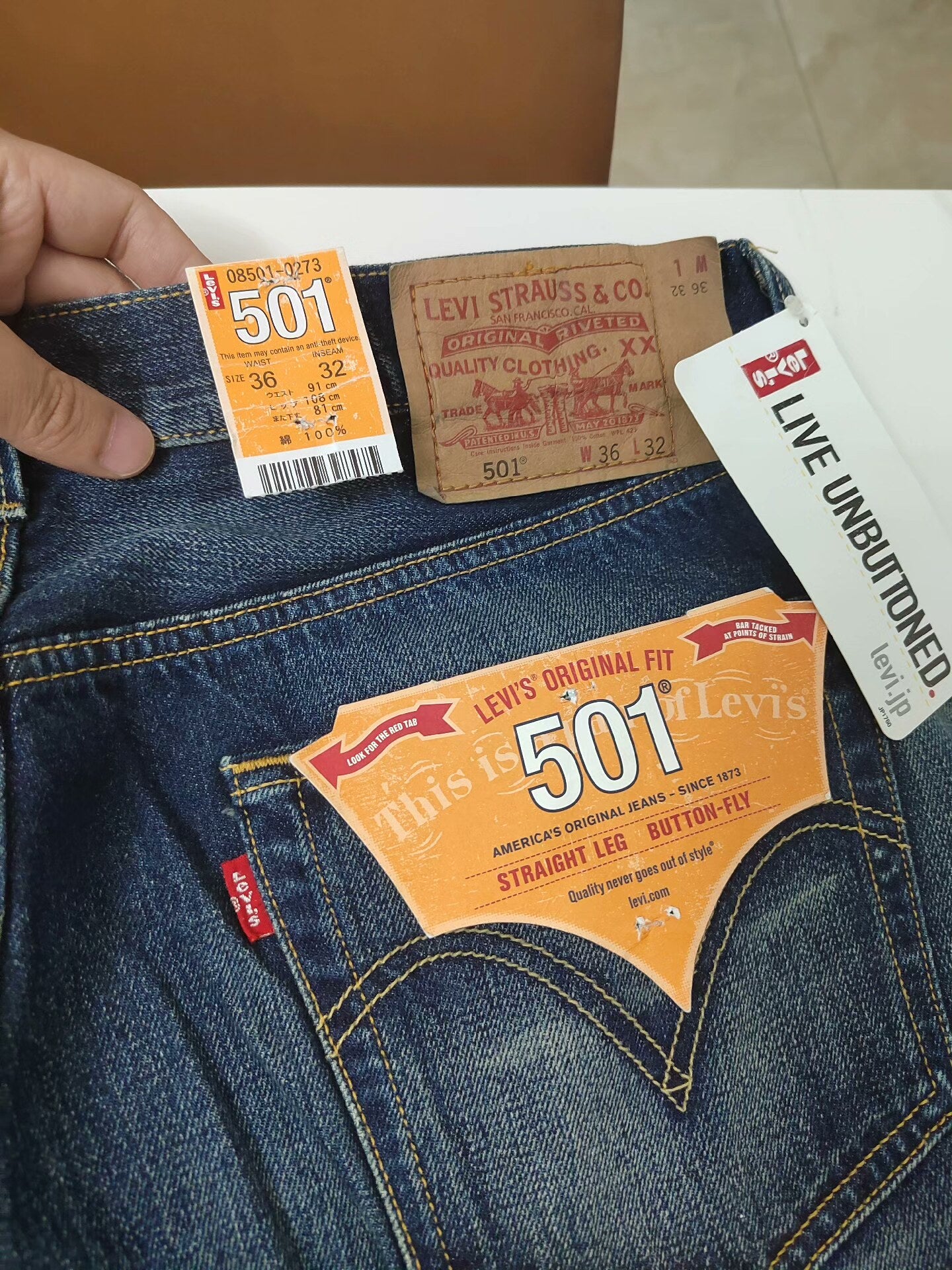 Japanese Levi's 08501-0273