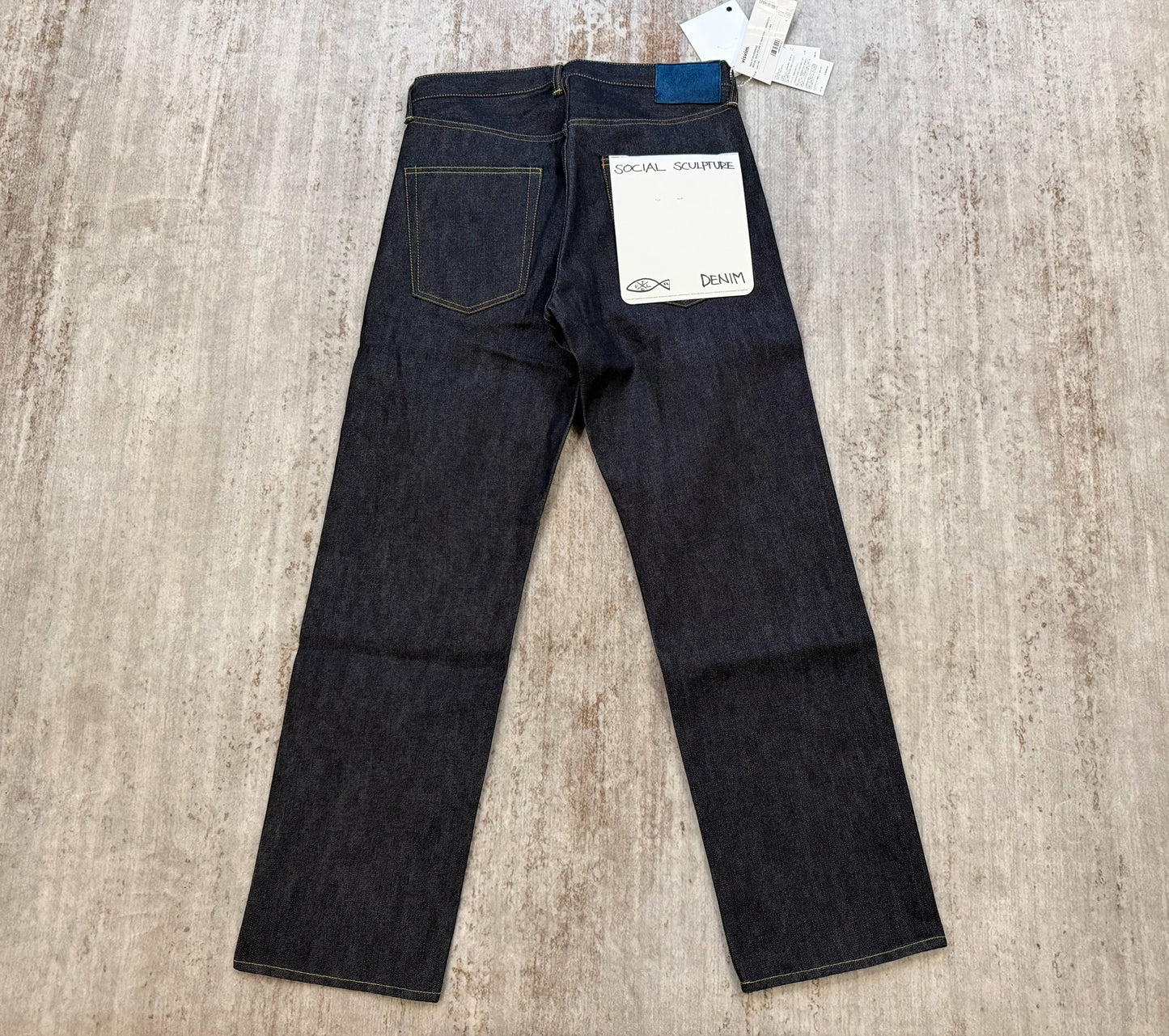 visvim 26SS SOCIAL SCULPTURE 01 NARROW Washed Jeans