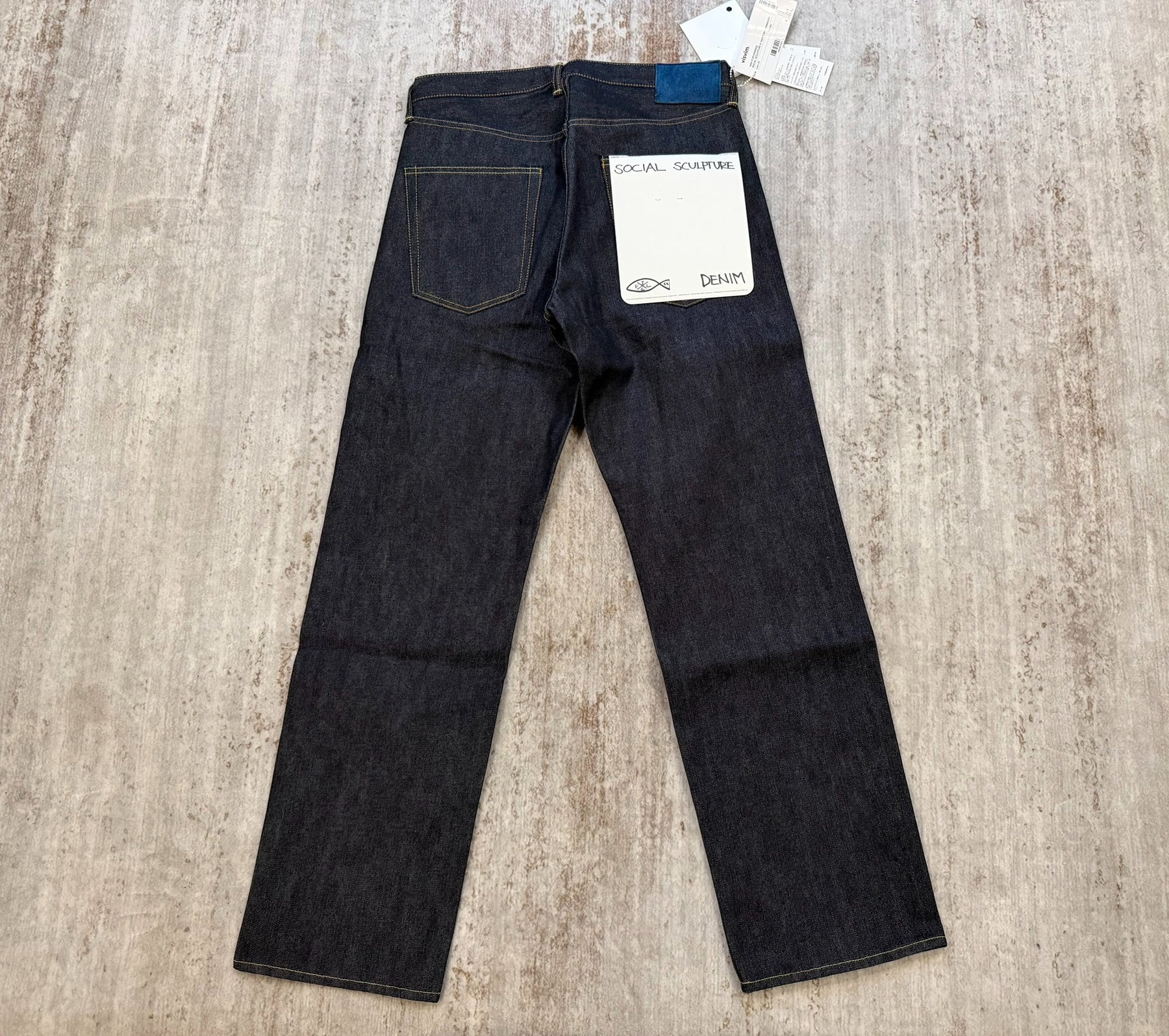visvim 26SS SOCIAL SCULPTURE 01 NARROW Washed Jeans