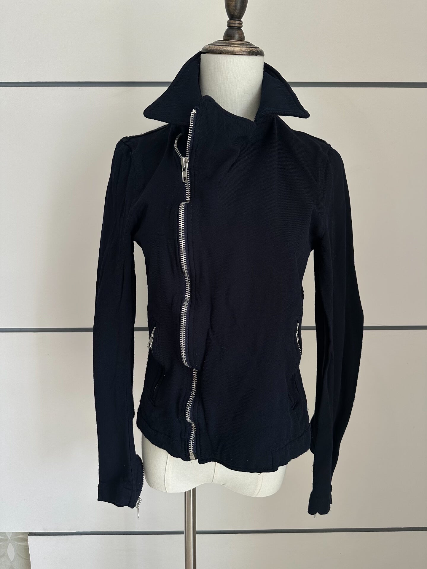 COMME DES GARCONS Wool Motorcycle Jacket