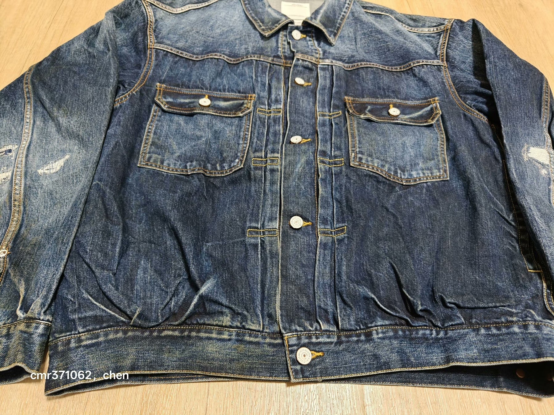 VISVIM 21SS 101XX JKT DRY DMGD-1006